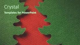  Presentation with postcard - Amazing theme having christmas postcard paper background texture papercraft theme backdrop and a tawny brown colored foreground