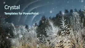  Presentation with aurora borealis northern lights - Colorful theme enhanced with christmas silent night - manipulated winter scene featuring northern backdrop and a  colored foreground