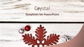  Presentation with glitter - Colorful theme enhanced with christmas-snowflake-decoration-and-xmas backdrop and a lemonade colored foreground