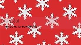 Presentation with design christmas holiday - Presentation theme consisting of christmas-snowflake-festive-pattern background and a  colored foreground