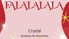  Presentation with can see clearly - Presentation design enhanced with christmas song 1 see series background and a lemonade colored foreground