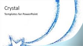  Presentation with white christmas - Presentation theme having christmas star isolated on white background and a white colored foreground