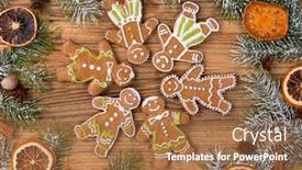  Presentation with traditional wood - Audience pleasing PPT layouts consisting of christmas-still-life-with-traditional backdrop and a coral colored foreground