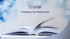  Presentation with bible school - Slide deck enhanced with bible school - white book in front background and a sky blue colored foreground