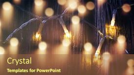  Presentation with string lights - 