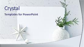  Presentation with vintage christmas - Amazing PPT theme having christmas template with vintage christmas backdrop and a sky blue colored foreground