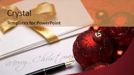  Presentation with design christmas holiday - Cool new slide set with christmas theme for design holiday backdrop and a yellow colored foreground