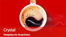  Presentation with fragrant - Colorful slides enhanced with christmas toy is made backdrop and a crimson colored foreground