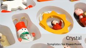  Presentation with kittens christmas holiday red christmas - Slides enhanced with christmas toys in box holiday background and a  colored foreground