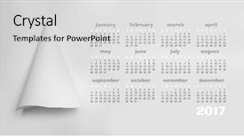  Presentation with christmas tree - Amazing slides having christmas tree calendar 2017 set backdrop and a light gray colored foreground