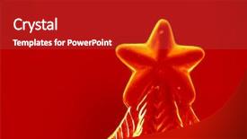  Presentation with ornament - Beautiful PPT theme featuring christmas tree ornament background backdrop and a gray colored foreground