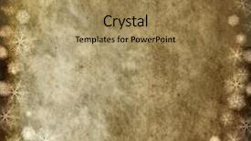  Presentation with vintage christmas - Audience pleasing PPT layouts consisting of christmas vintage background with snowflakes backdrop and a coral colored foreground