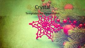  Presentation with vintage christmas - Amazing presentation theme having christmas vintage green background backdrop and a  colored foreground