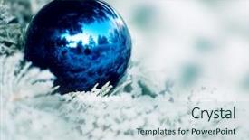  Presentation with christmas borders ornament border - Audience pleasing PPT theme consisting of christmas winter background ornaments ball backdrop and a  colored foreground