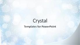  Presentation with blurred bokeh - Audience pleasing slides consisting of christmas winter background with snow backdrop and a sky blue colored foreground