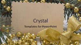  Presentation with note - PPT theme consisting of christmas wish list - xmas blank note for your background and a coral colored foreground