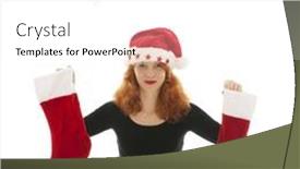  Presentation with christmas stocking - 