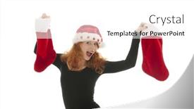  Presentation with christmas stocking - 