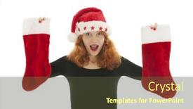  Presentation with christmas stocking - 