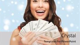  Presentation with christmas sale christmas products - Beautiful presentation theme featuring christmas x-mas sale banking backdrop and a coral colored foreground