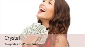  Presentation with banking - Audience pleasing presentation consisting of christmas x-mas sale banking backdrop and a coral colored foreground