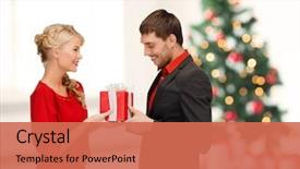  Presentation with valentine - Slide set consisting of seville horse carriages in cathedral background and a light gray colored foreground.