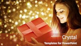  Presentation with motion - Cool new presentation with christmas backdrop and a crimson colored foreground