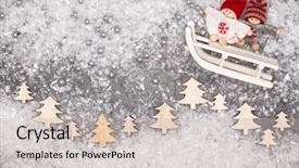  Presentation with noel - PPT layouts with christmastree - christmas greeting card noel festive background and a  colored foreground