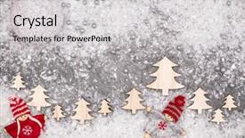  Presentation with noel - Slide deck with christmastree - christmas greeting card noel festive background and a light gray colored foreground