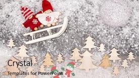  Presentation with noel - Amazing PPT layouts having christmastree - christmas greeting card noel festive backdrop and a soft green colored foreground