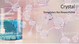  Presentation with dna structure - Presentation consisting of chromosones - dna structure against beaker background and a lemonade colored foreground