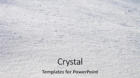  Presentation with snow blizzard in winter - Presentation having chrystal - flank of winter snow hill background and a  colored foreground