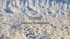  Presentation with crystals - Colorful theme enhanced with chrystal - salt crystals dead sea israel backdrop and a  colored foreground
