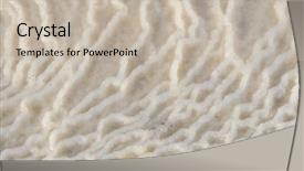  Presentation with crystals - Amazing PPT layouts having chrystal - salt crystals dead sea israel backdrop and a  colored foreground