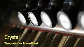  Presentation with hymn - Slide deck with chucrh hymn - close up shot background and a tawny brown colored foreground