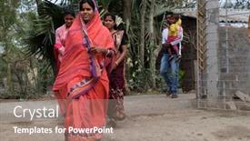  Presentation with village india - 