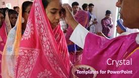 Presentation with ash wednesday - Presentation design featuring chunakhali-india-february-26-2020 background and a violet colored foreground