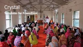  Presentation with mass - Slide set with chunakhali-india-february-26-2020 background and a gray colored foreground