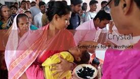  Presentation with ash wednesday - Audience pleasing theme consisting of chunakhali-india-february-26-2020 backdrop and a tawny brown colored foreground