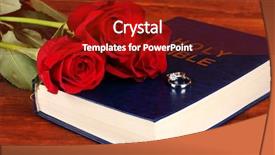  Presentation with wedding anniversary - Presentation theme consisting of electronic journal - news update journalism headline media background and a gray colored foreground