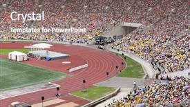  Presentation with congress - Presentation featuring church meeting - religion congress 2 background and a gray colored foreground