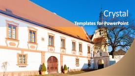 Presentation with czech republic - PPT layouts consisting of church-of-saint-sigismond background and a  colored foreground