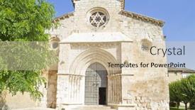  Presentation with church - Cool new slides with church-of-san-felipe-built backdrop and a lemonade colored foreground