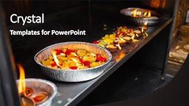  Presentation with hindu - Beautiful slide deck featuring church offering - burning candles in a hindu backdrop and a black colored foreground