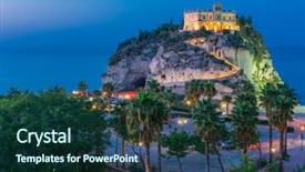  Presentation with catholic history santa maria - Audience pleasing slides consisting of church of santa maria dell' backdrop and a forest green colored foreground