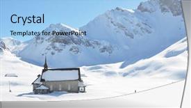  Presentation with zermatt switzerland the train track - Beautiful slides featuring church snow covered - melchsee-frutt switzerland backdrop and a light blue colored foreground