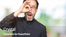  Presentation with catholic - Slide set with church vision - middle age priest man wearing background and a dark gray colored foreground