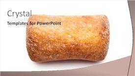  Presentation with italian - Presentation with ciabatta-traditional-italian-bread-isolated background and a white colored foreground