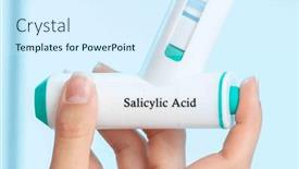  Presentation with acid - PPT theme enhanced with ciclesonide-hfasalicylic-acid-a-combination background and a  colored foreground
