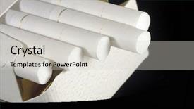  Presentation with cigarettes - Presentation consisting of cigarettes on black - some noise background and a  colored foreground